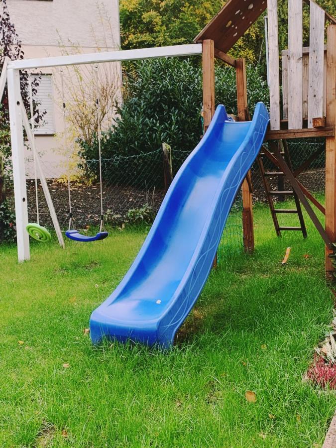 לאנגלסהיים Ferienwohnung Am Wald מראה חיצוני תמונה
